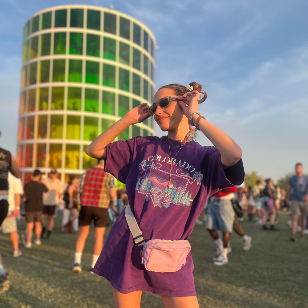 Purple Colorado Graphic T-Shirt